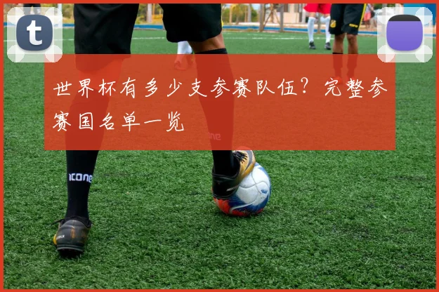 世界杯有多少支参赛队伍？完整参赛国名单一览