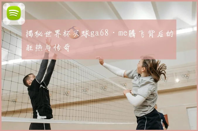 揭秘世界杯买球ga68·me腾飞背后的狂热与传奇
